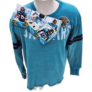 TEAM PHOTOGRAPHER Jacksonville Jaguars NFL Long Sleeve Tee Shirt VTG xl unisex
